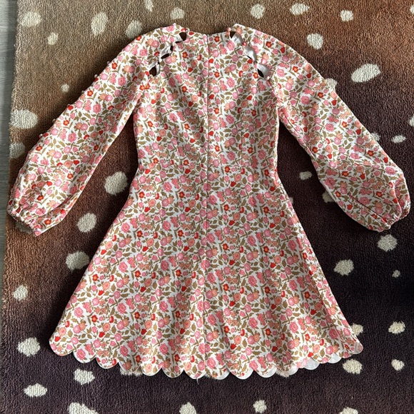 Long Sleeve Floral Print Dress - Picture 9 of 12